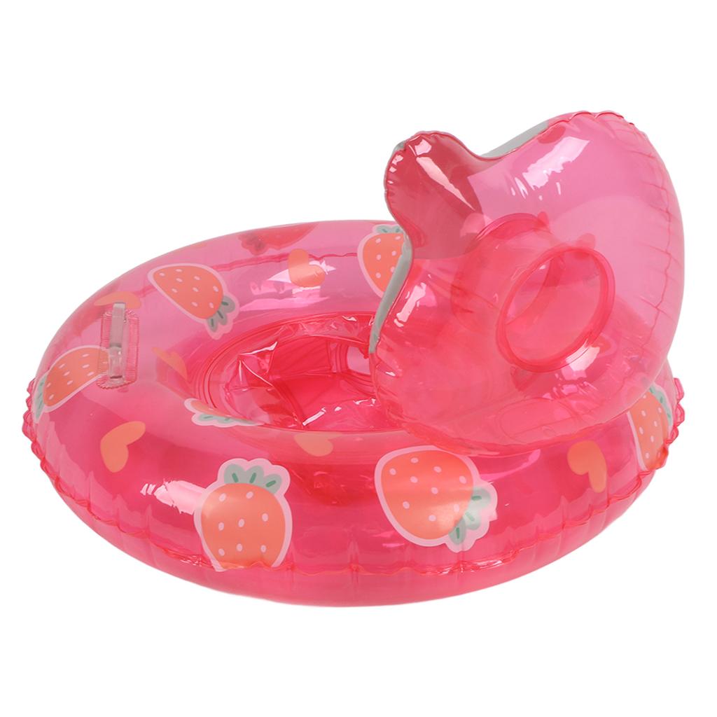 Baby Swimming Float PVC Inflatable Swimming Ring Handles Infant Seat Swimming Boat for Kids 3 to 10 Years Old