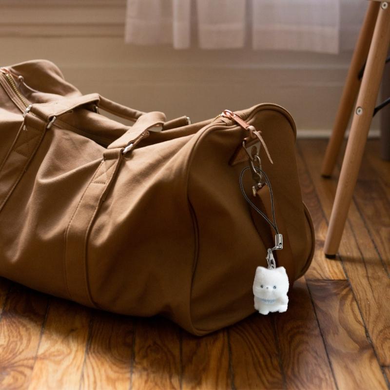 Resin 3D Dog Design Phone Charm Keychain Decoration Accessory With Realistic Texture For Pets Lovers