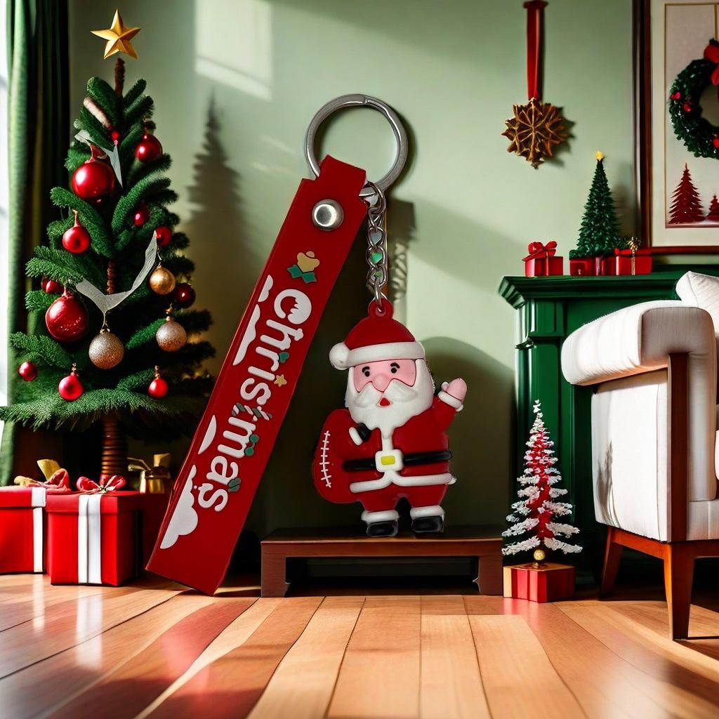 

Чарівний різдвяний брелок Санта-Клаус | Портативний та вишуканий подарунок