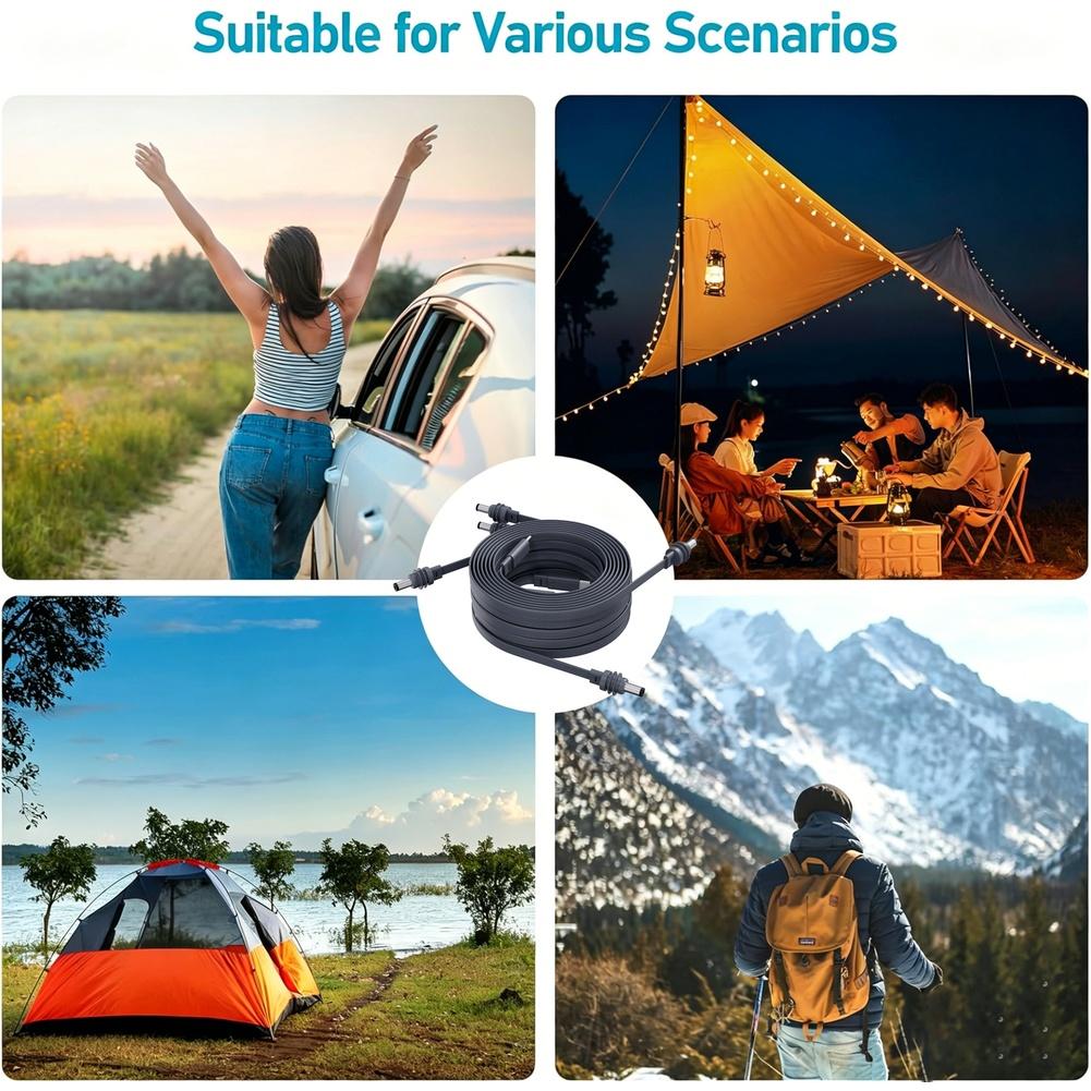 For Starlink 60W Fast Charging General Serial Bus TYPE-C To DC-Cable Flat Wire Waterproof And Dustproof Shell
