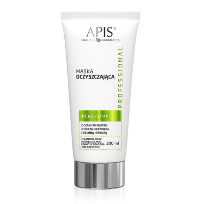 Apis Acne-stop Maska Oczyszczająca Z Czarnym Błotem 200 Ml