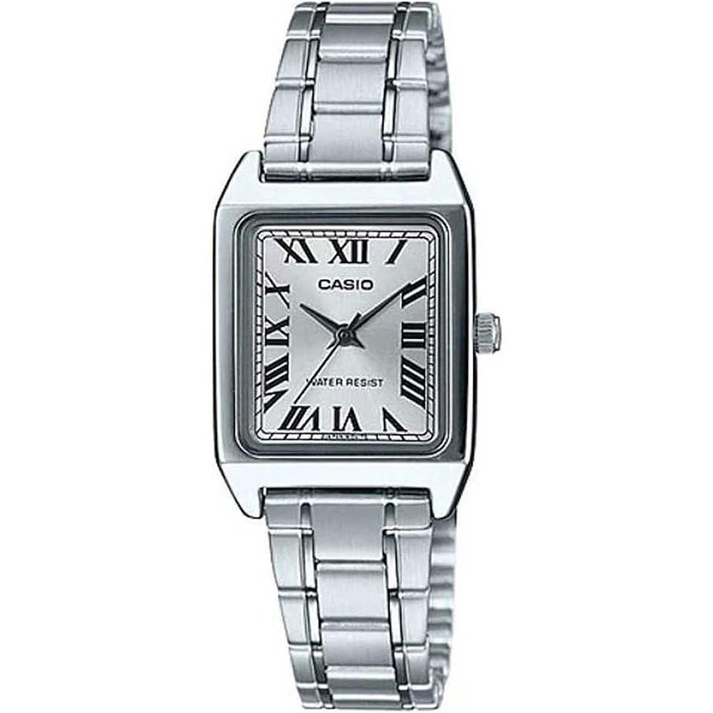 Casio COLLECTION Silver Dress Watch LTP-V007D-7BUDF Women's