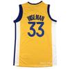 Embroidered Golden State Warriors Basketball Jersey 33 James Wiseman Mens Sports Fan Wear