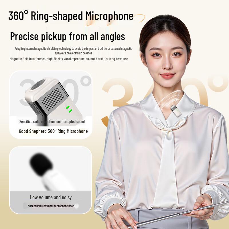 Good Shepherd Little Bee Wireless Voice Amplifier CN Plug (adapter Included) (CN Version)