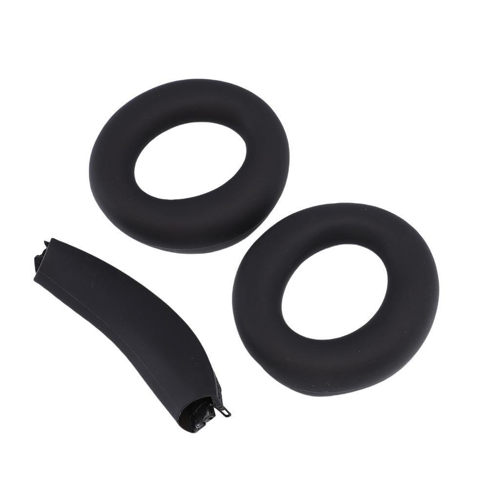 Silicone Ear Pads Cushions + Headband for Soundcore By Anker Space Q45 Q35 Q30 Headphone Repair