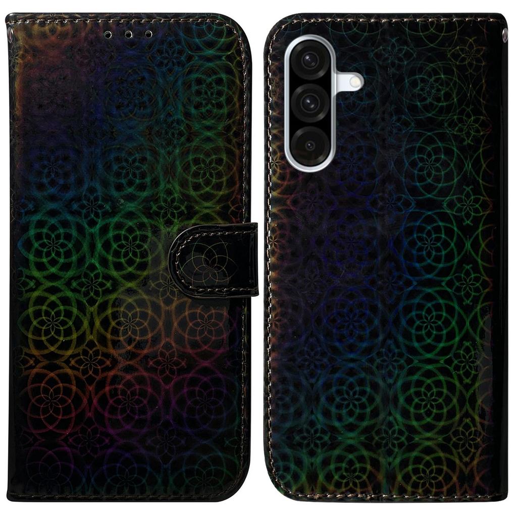 For Samsung Galaxy A56 5G/A36 5G Stand Case Dazzling Flower Leather Phone Cover