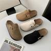 2024 Spring/Summer Thick-Soled Retro Slip-On Slippers for Men and Women
