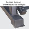 Double-Layer Dumbbell & Barbell Plate Storage Rack
