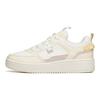 Anta Thick Sole Casual Non-Slip Wear-Resistant Lightweight Low-Top Skate Shoes Women Sneakers White Yellow 922358066-26