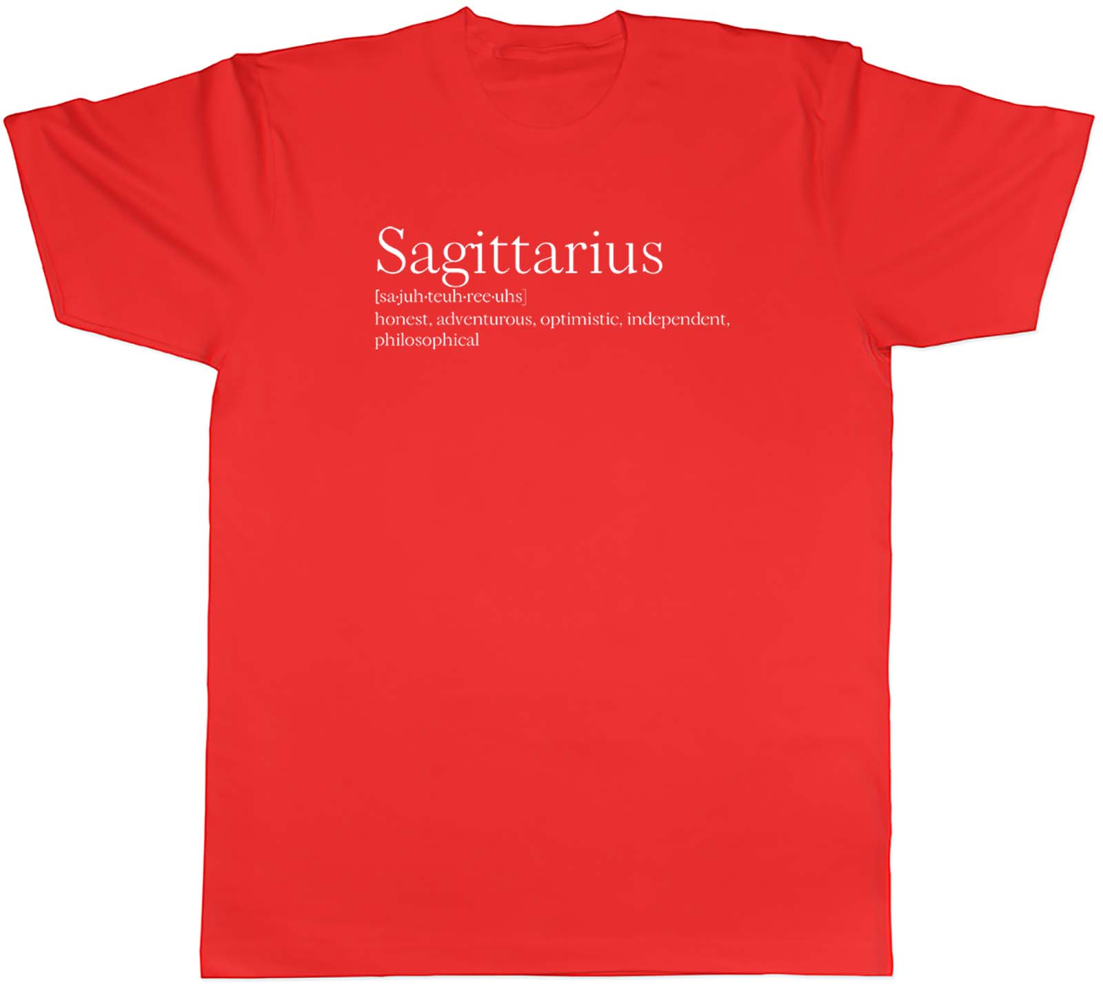 Zodiac Definition Sagittarius Unisexs Unisex TShirt Tee Gift S