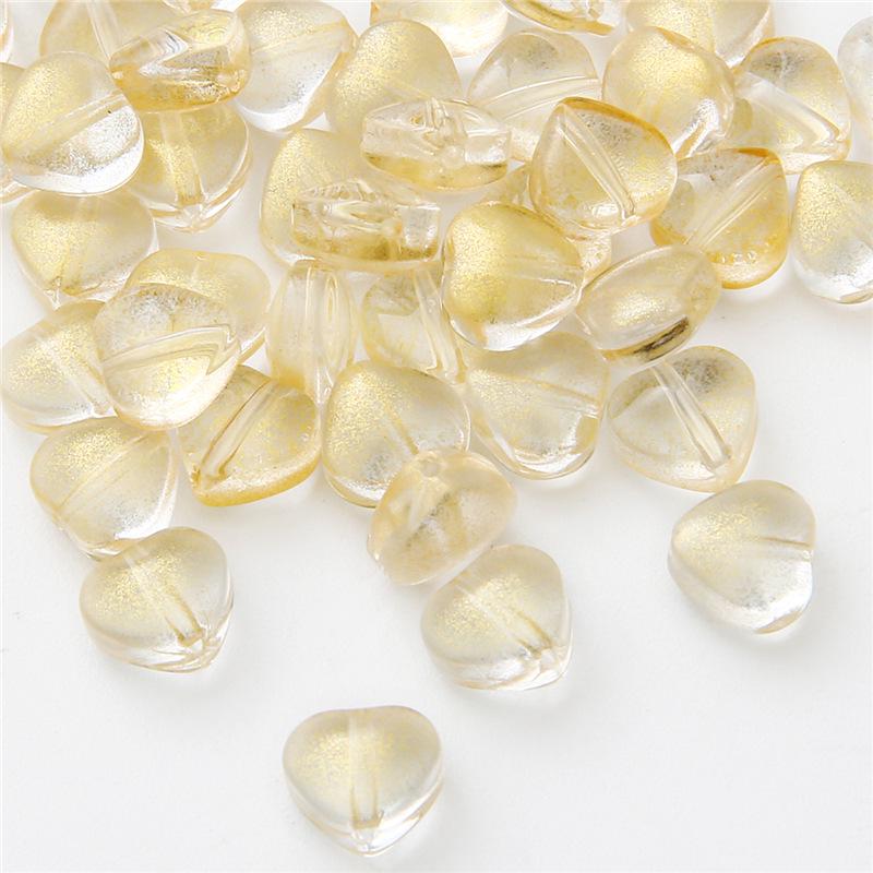 10-Piece Pentagram & Heart-Shaped Beads Set for DIY Necklaces & Bracelets