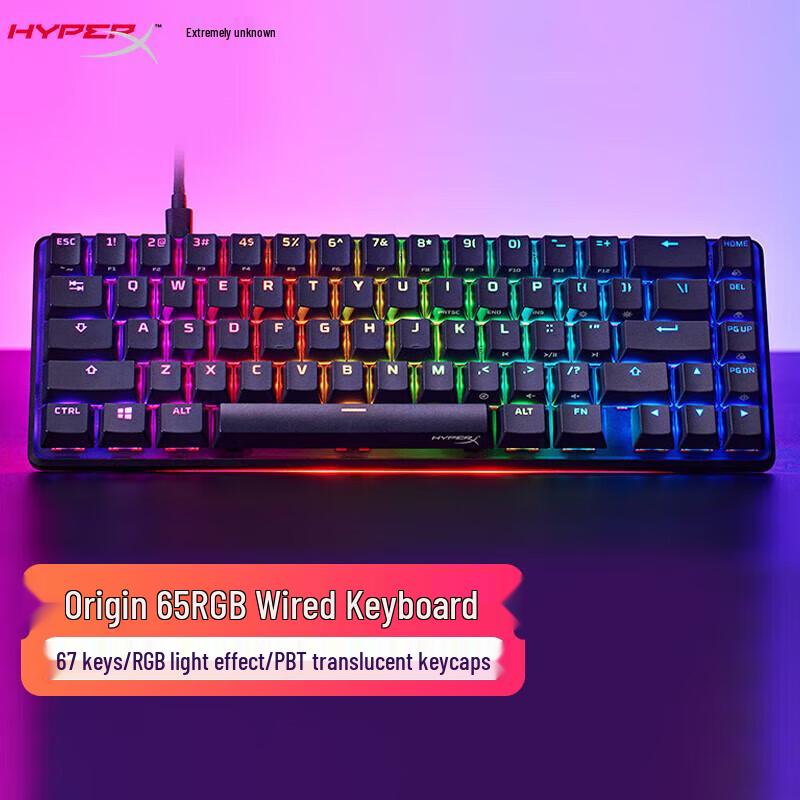 

HyperX Alloy Origins 65 Mechanical Gaming Keyboard