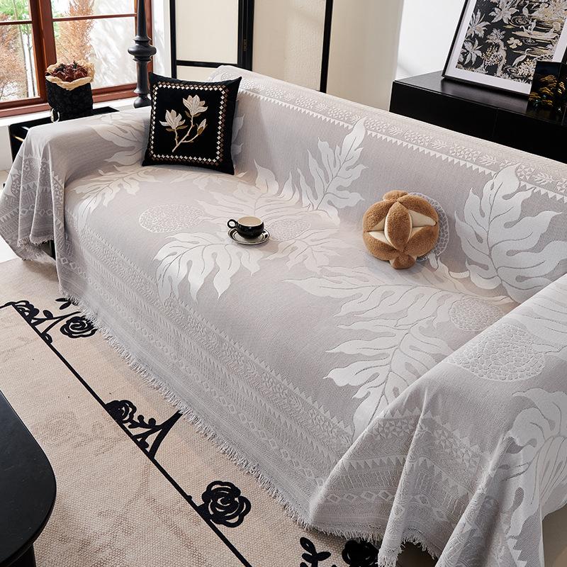 

Чехол для дивана из шенилла, полотенце, Four Seasons, универсальное, цельное, полностью покрытое, пылезащитное, чехол для дивана 180-130