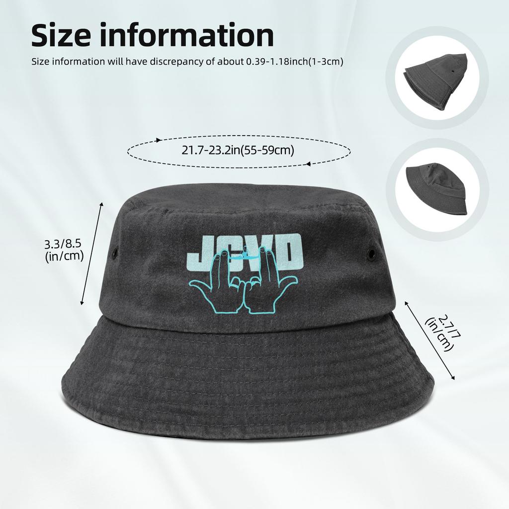 Women Men Bucket Hat Jcvd Jul Blue Spring Picnic Headwear Lightweight Outdoor Fishing Hat  Ispoti Hat Birthday Gift Idea