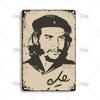 Retro Metalowy Znak Che Guevara Dekoracja Ścienna Sztuka Vintage Plakat Cynowy 20x30 cm