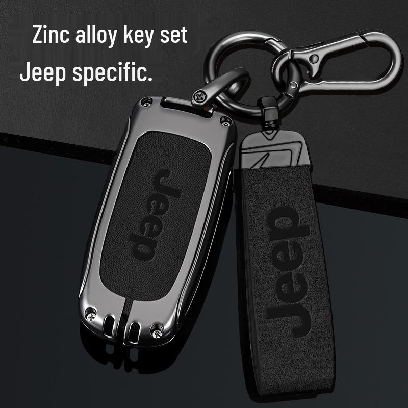 Grand Commander Jeep Key Case - Metal Shell for Cherokee, Compass