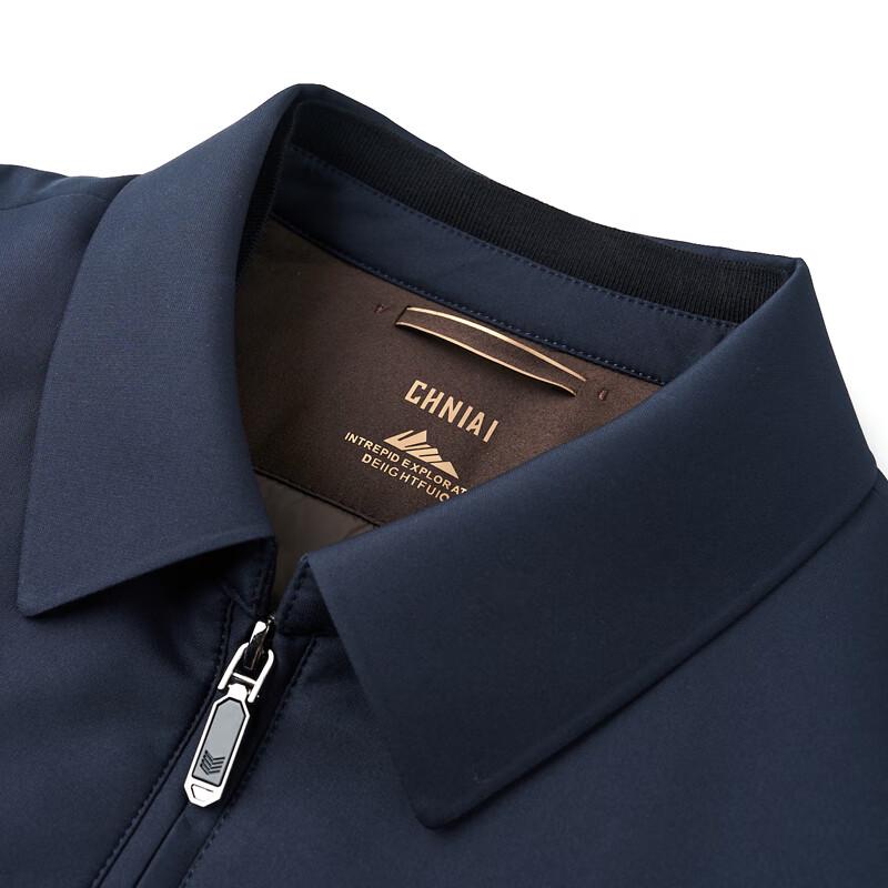 Firstview Men's Lapel Lamb Wool Lined Cotton Jacket FV25D1677