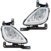 A Pair of Car Fog Lights 12V Signal Lamp Fit For Hyundai Elantra 2011 2012 2013 Car Accessories Front Bumper Fog Light Assembly