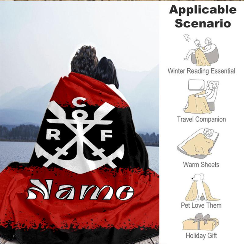Custom Name Corinthians Team Crest Blanket Lightweight Ideal Bedding Blanket Perfect for Travel, Camping, Living Rooms, Sofas, Christmas gift