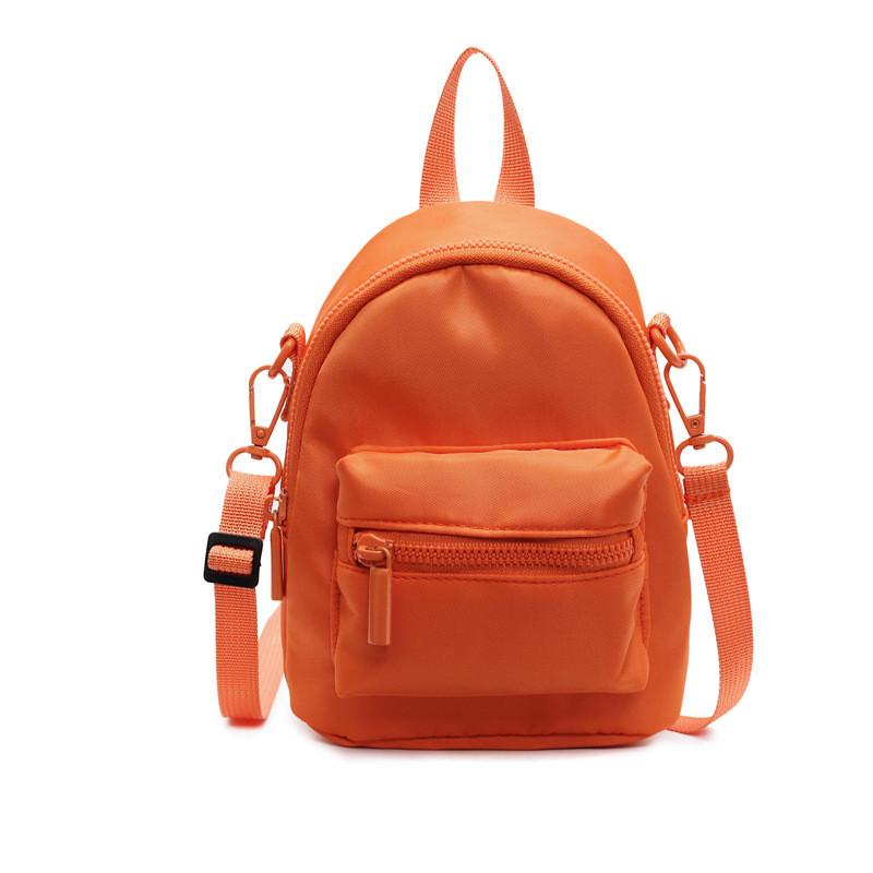 Solid Single Color Shoulder Crossbody Bag Women Backpack Handbag Gift Casual