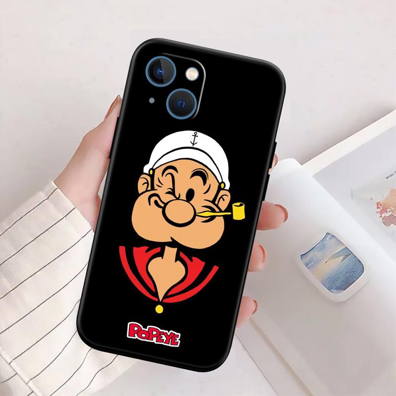 RP53 P-Popeyes New High-End Shell Phone Case for Redmi Note 8 9 Pro Max 9S 9T 9C NFC 8T 8A 10A A4