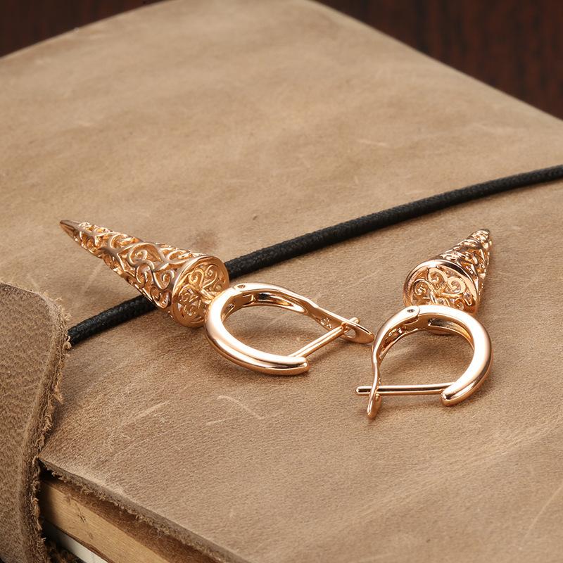 Koreanische Ohrringe im Retro-Stil, Nische, schlankmachend, personalisiert, modisch, vielseitige Damenohrringe