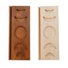 Tarot Card Holder Crystal Organizer Moon Tray Wood Candlestick Card Stand Moon