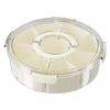 9-Compartment Spice Storage Box with Handle, Multi-use Dried Fruit Tray, Fridge Organizer, Airtight Fresh-Keeping Container