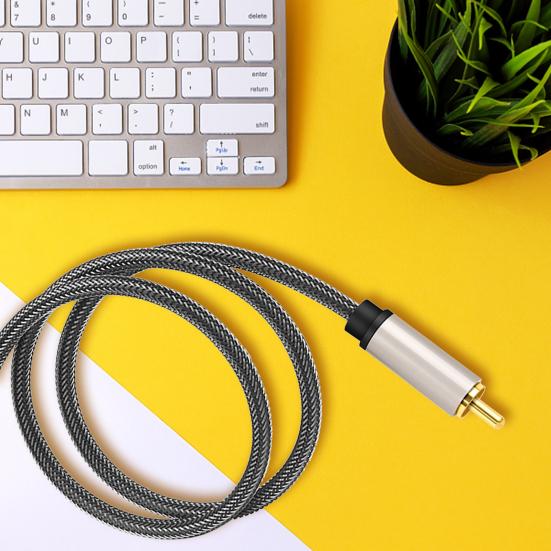 Digital Coaxial Audio Video Cable Stereo SPDIF 3.5mm To RCA for Xiaomi Mi 12 TV