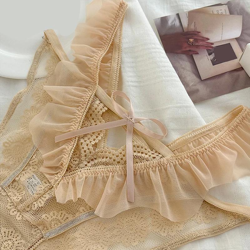 TERMEZY Women Sexy French Triangle Panties New G-String Lace Lingerie Low-waist One Size Fits AllS Breathable Underwear