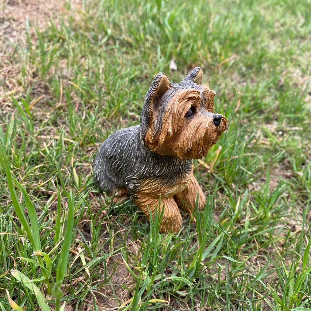 Schnauzer Dog Resin Ornament - Creative Car Decor Craft