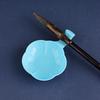 Imitation Ceramic Ink Dish & Brush Rest Set for Beginner Calligraphy Practice - Four Treasures of the Study.