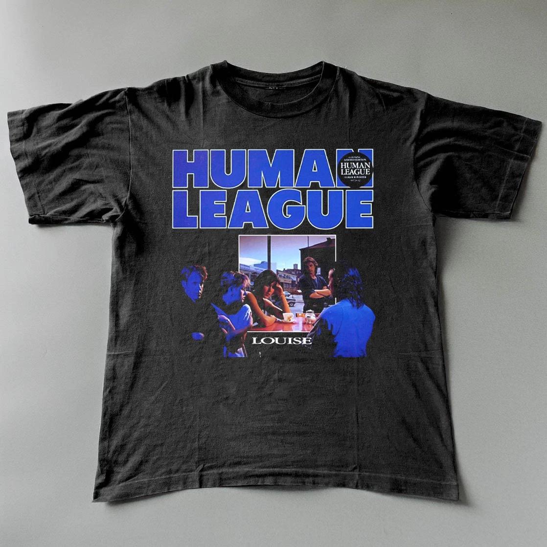 The Human League Black Cotton Shirt Full size S-5XL L375 XL