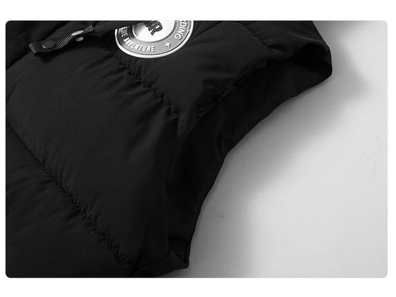 Autumn/Winter Cotton Padded Vest - Warm, Thickened, Sleeveless Jacket for Middle School Students, Youth Unisex 