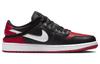 Jordan 1 Low FlyEase Black White Gym Red DM1206-066