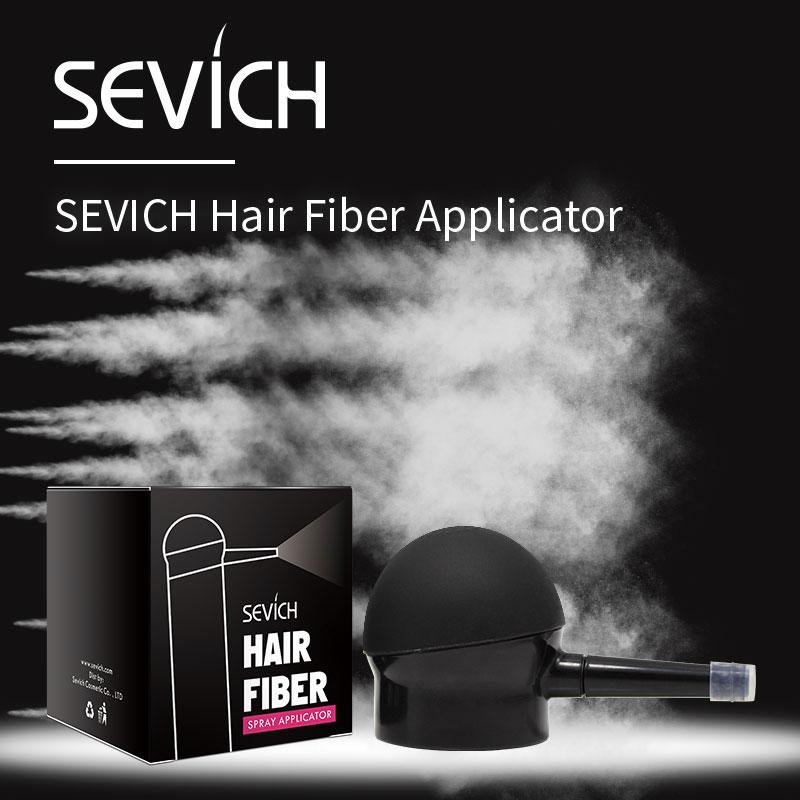 Nozzle Spray Applicator Pump Tool and Sevich Easy Usage Hair Building Fiber Powders New Package for 25g Bottle