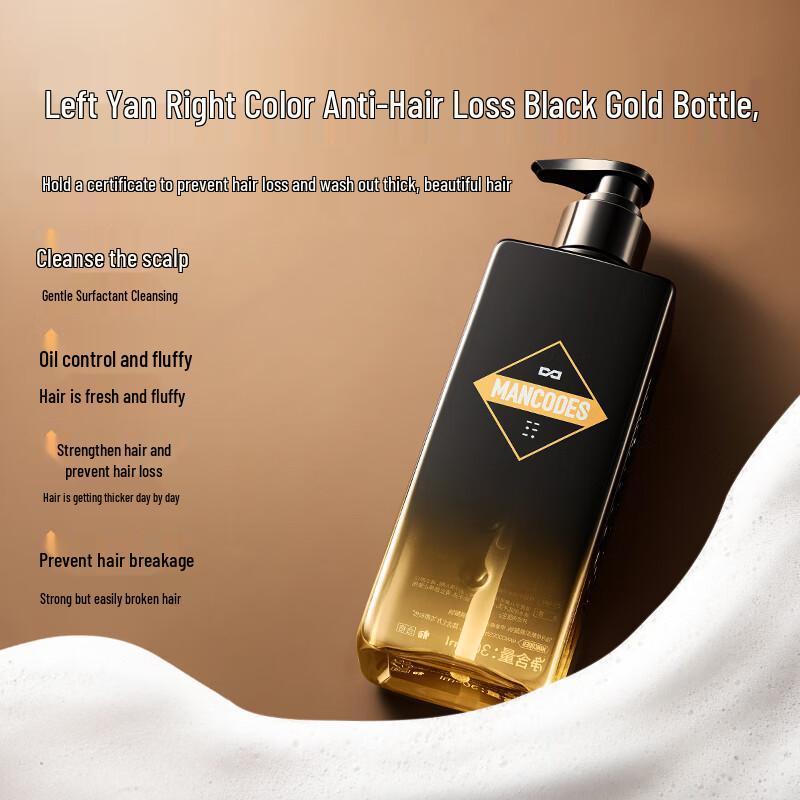 MANCODES Ginseng Anti-Hair Loss & Dandruff Control Shampoo