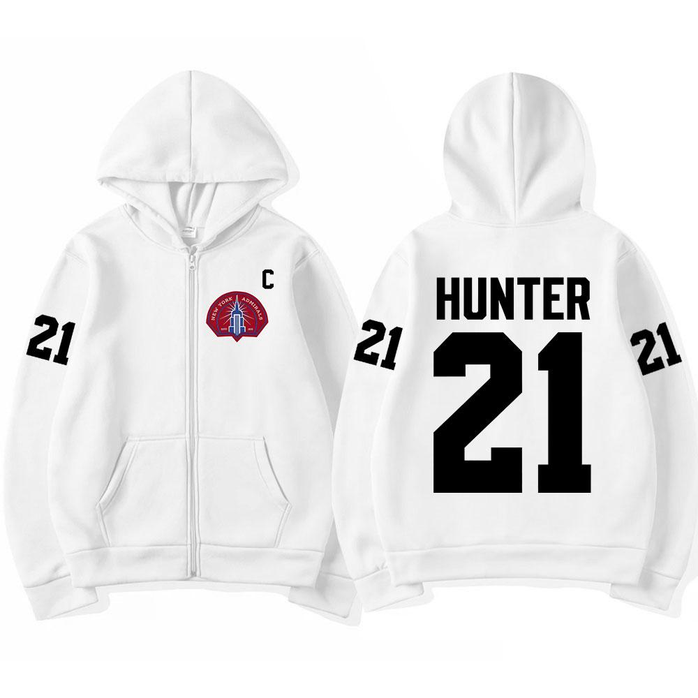 Heated Rivalry Scott Hunter Admirals Merch Zipper Hoodies Men Women Clothing Zip Up Sweatshirts Long Sleeves Jackets