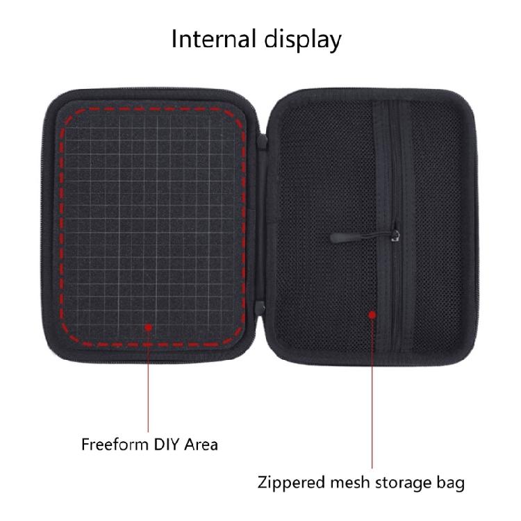 Digital Storage Bag Shockproof Equipment Organizers With Soft Inner Lining Suitable For Multiple Electronics
