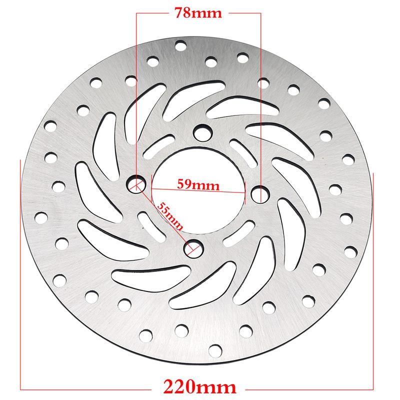 Moto Scooter Front Disc Brake Rotor For HONDA PCX125 S ABS 2012-2019 PCX150 SH 125i ANC 125E 2014-2018 SH125i Vision NSC110 NSC