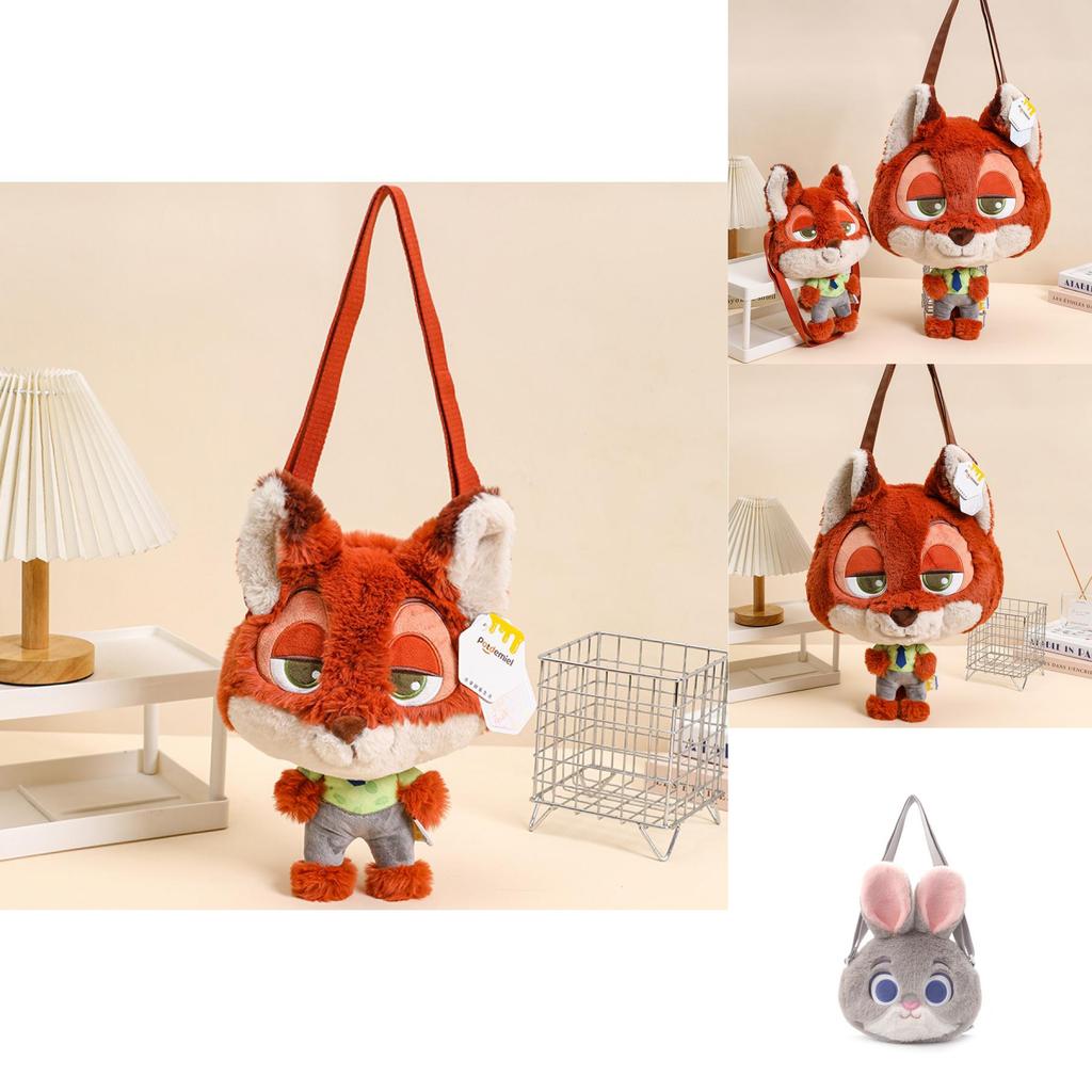 Zootopia Nick Plüsch Umhängetasche Mit Großem Fassungsvermögen Für Kinder Und Jugendliche