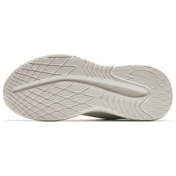 Anta Running Series Shock Absorbing Non-Slip Low-Top Running Shoes Men Sneakers White Gray 912425513-1