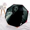 1pc Scream Mask Umbrella Portable Home Essential Umbrella Folding Umbrella Durable Iron Frame yy251128084