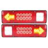 2 Stück LED Rückleuchten 12V Hohe Helligkeit Universal Blinker für Anhänger LKW Wohnwagen Boote Wohnmobile