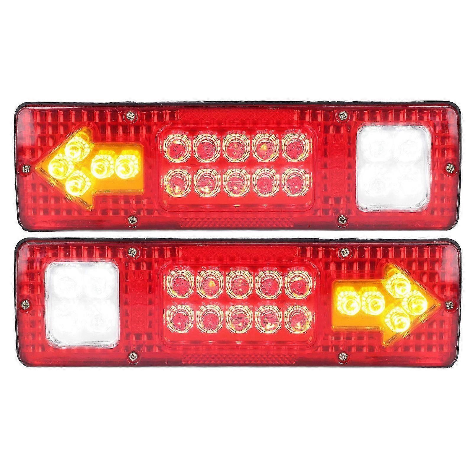 2 gab. LED aizmugurējie lukturi 12V