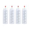 Transparent Liquid Oils Top Cap Capacity Squeeze Dispensing Bottles Plastic Squeeze Squirt Bottle