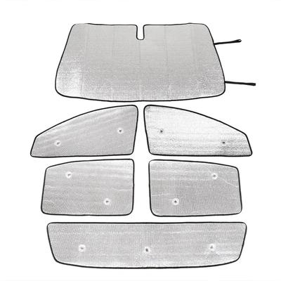 For Ford Ranger Wildtrak 2015-2024 Aluminum Foil Car Front Windshield Full Window Glass Sun Protection Parasol Car Accessories