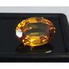 8-10 Ct Natural Orangish Yellow Painite Oval Cut Stunning Certified Gemstone