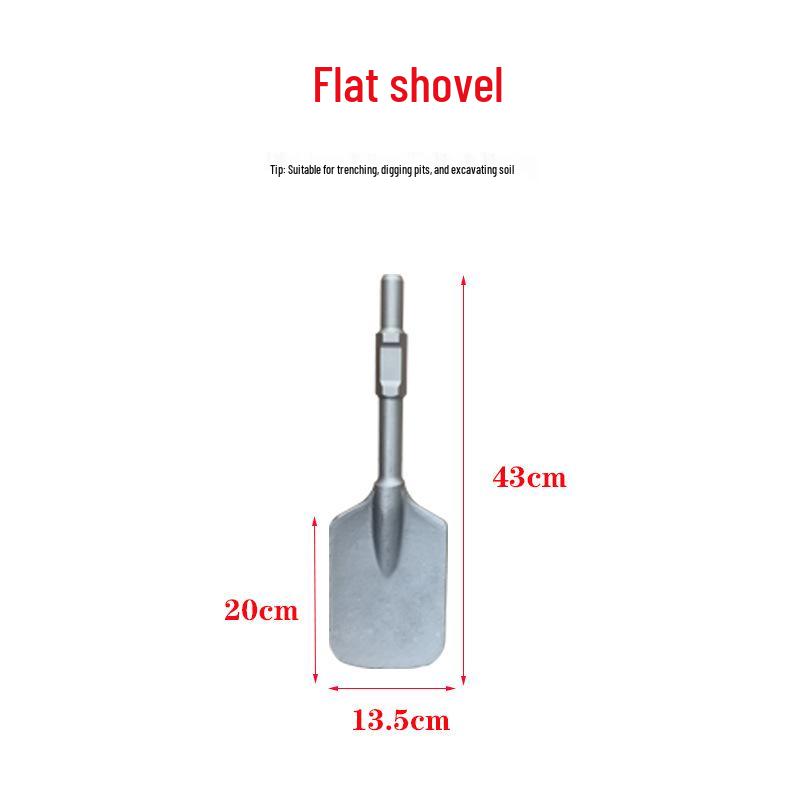65-95 Large Electric Hammer: Shovel for Digging, Trenching, Excavation, and Transplanting