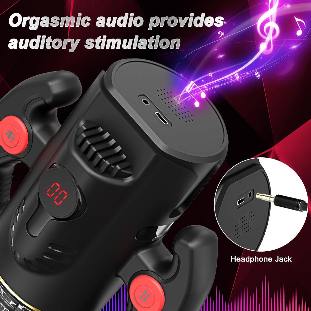 Męski Kubek Masturbacyjny Automatyczny Teleskopowy Obrotowy Maszyna do Masturbacji Dla Mężczyzn Symulacja Blowjob Piston Artykuły dla Dorosłych Zabawka Seksualna